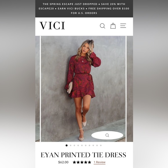 Vici Dresses & Skirts - VICI Dress NWOT
